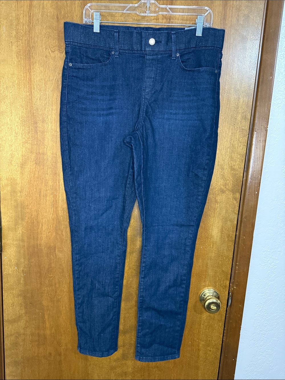 Dark Indigo High-Rise Skinny Jeans - Women